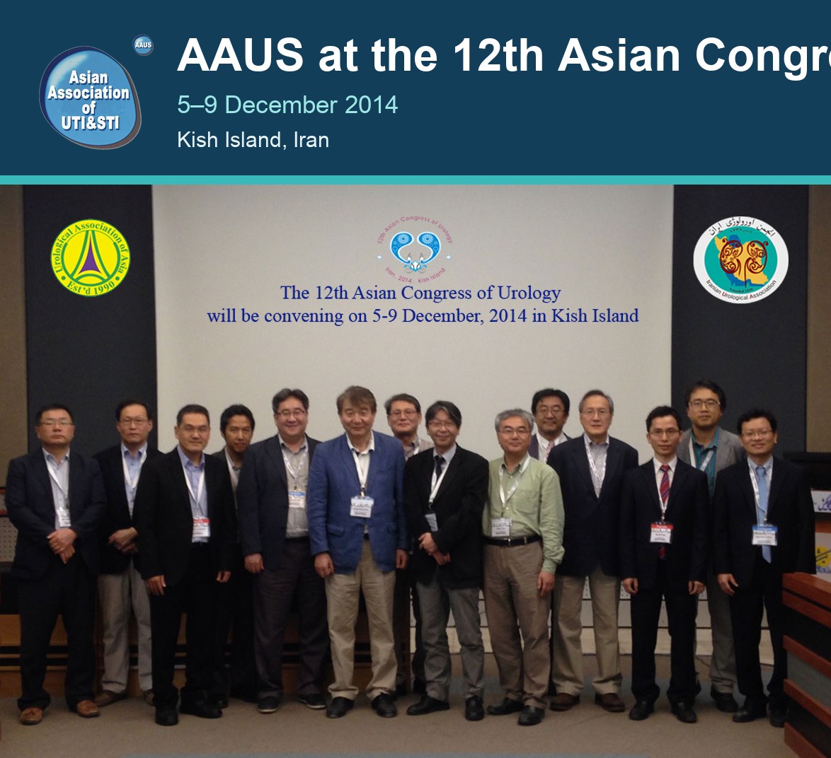 12th Asian Congress of Urology, Kish Island, Iran